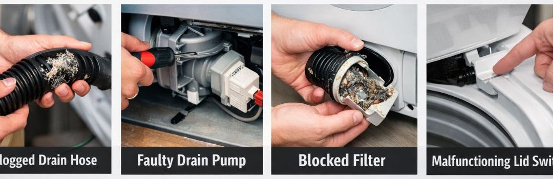 Common Reasons Washing Machines Fail to Drain in the Langley Area
