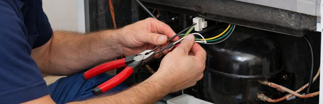 Fixing Loose Fridge Wires in Langley Rental Properties
