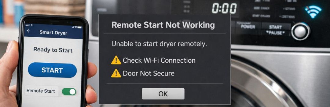Smart Dryer Remote Start Not Working Across Langley