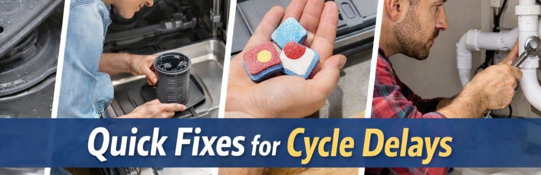 Dishwasher Quick Fixes for Cycle Delays Around Langley